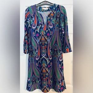 Jude Connelly Blue Paisley Dress